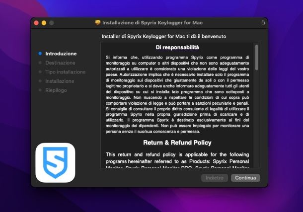 Spyrix Free Keylogger per Mac