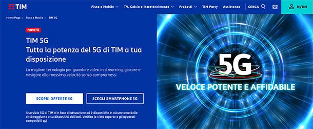 Migliori offerte 5G TIM