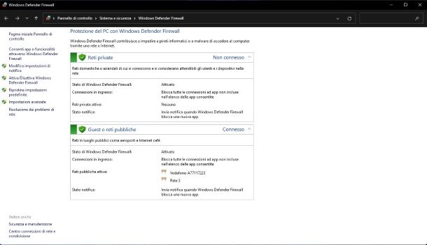 Windows Defender Firewall