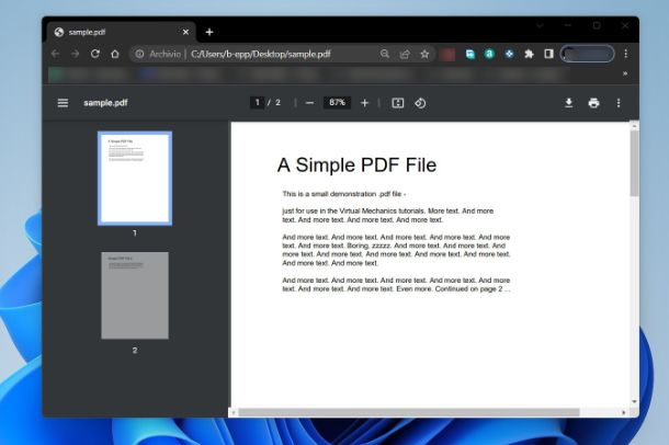 Come aprire PDF in Chrome