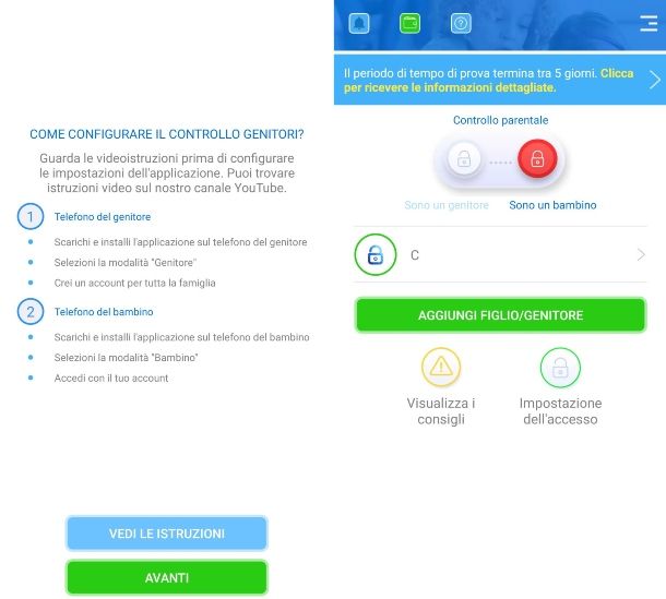 App di parental control