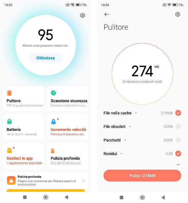 App per liberare memoria Xiaomi