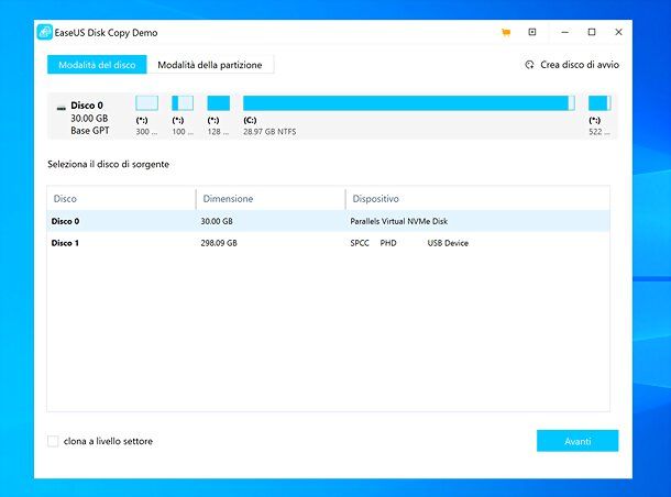 Clonare hard disk Mac da Windows