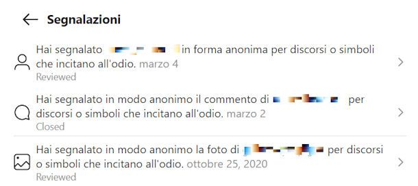 Come vedere i commenti segnalati su Instagram