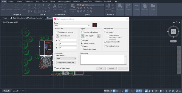 AutoCAD 2023 creare blocchi