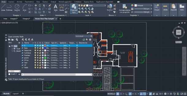 AutoCAD 2023 Livelli