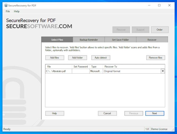 Come aprire PDF danneggiato