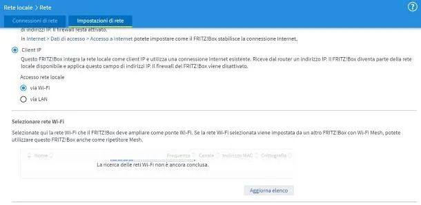 Configurare access point