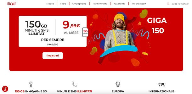 Migliori offerte 5G Iliad