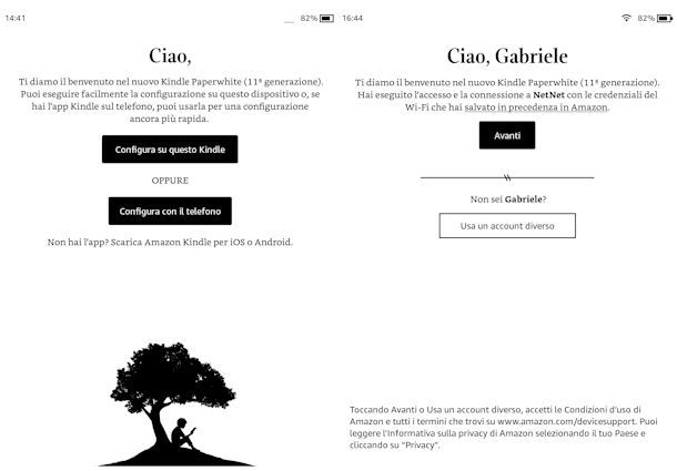 Configurare Kindle