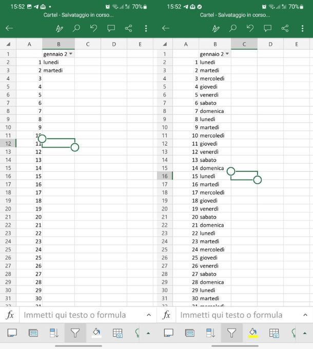 excel calendario app