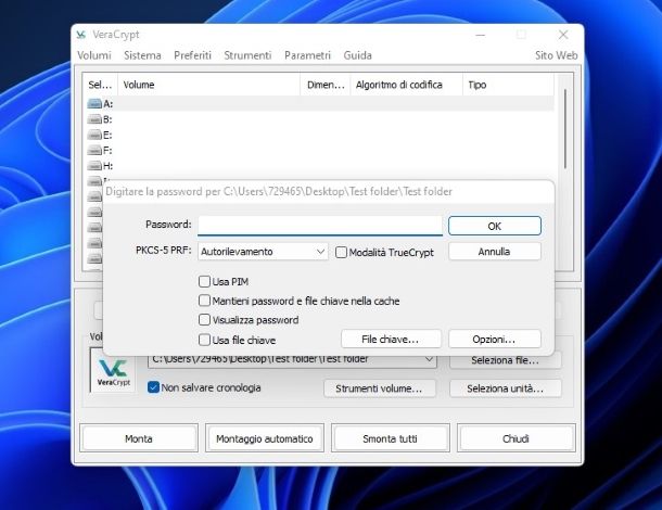 VeraCrypt per Windows 3