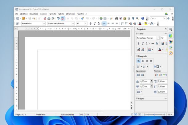 Come aprire file DOCX con OpenOffice