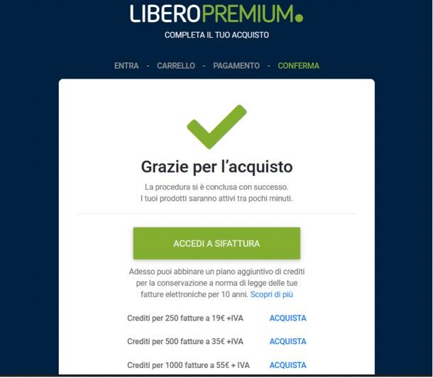 Libero Si Fattura