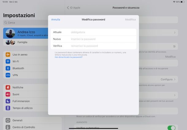 Password ID Apple