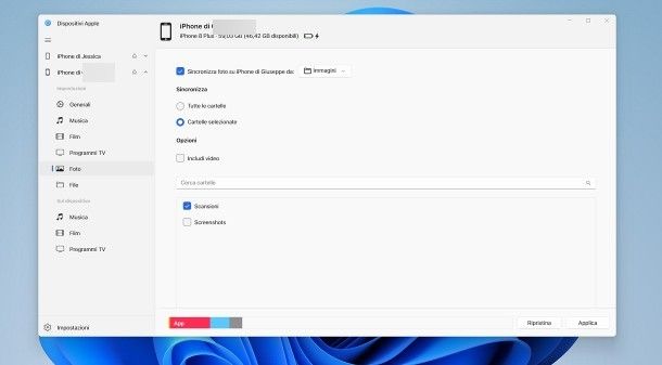 Come trasferire foto da PC a iPhone