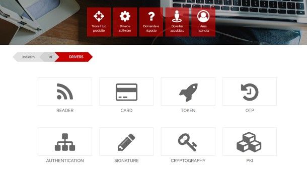 Come installare il lettore Bit4id: altri prodotti
