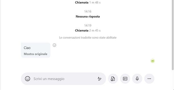 skype traduzione