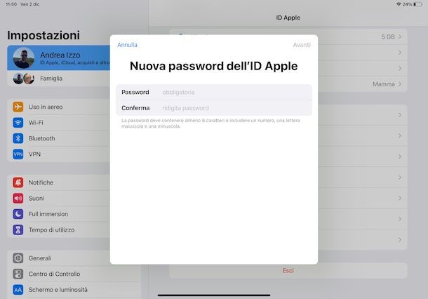 Password ID Apple