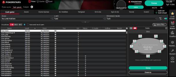 PokerStars Desktop app