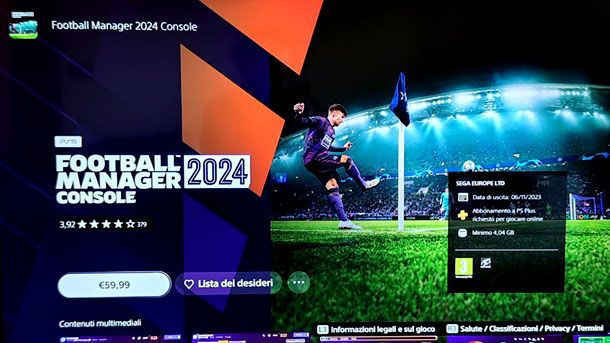 Come scaricare Football Manager su console