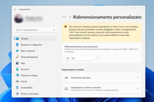 Come cambiare carattere di scrittura di Windows 10