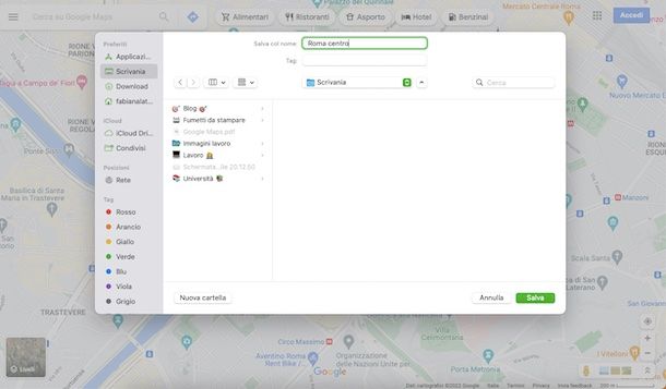 Come scaricare le mappe su Google Maps Mac