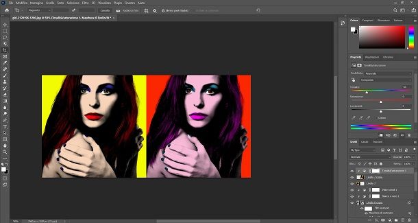 photoshop pop art