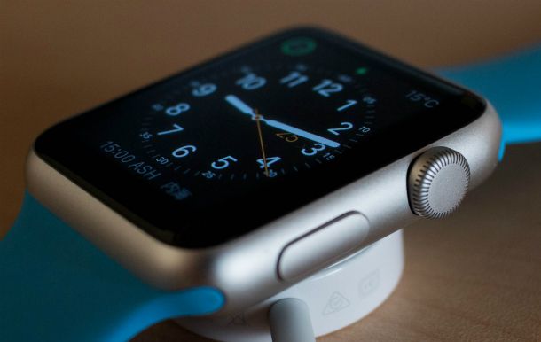 Apple Watch in ricarica