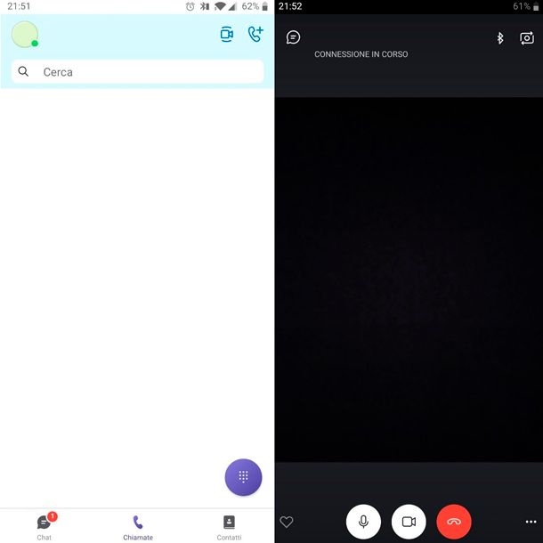 Come videochiamare con Android