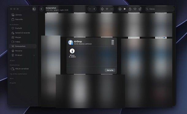 Come trasferire foto da PC a iPhone con Bluetooth: AirDrop