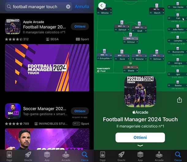 Scaricare Football Manager su iPhone e iPad