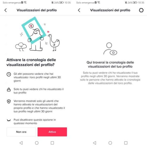 Come vedere chi ti guarda il profilo su TikTok