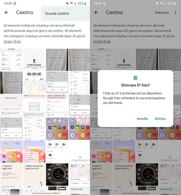 Come eliminare definitivamente file da Android