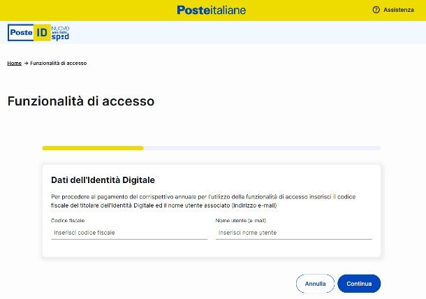Come pagare lo SPID