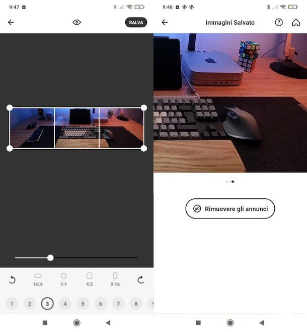 Altre app per postare foto panoramiche su Instagram