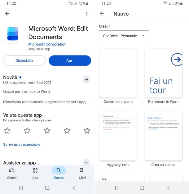 Microsoft Word Android