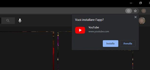 App YouTube per PC