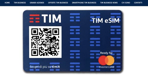 voucher eSIM di TIM