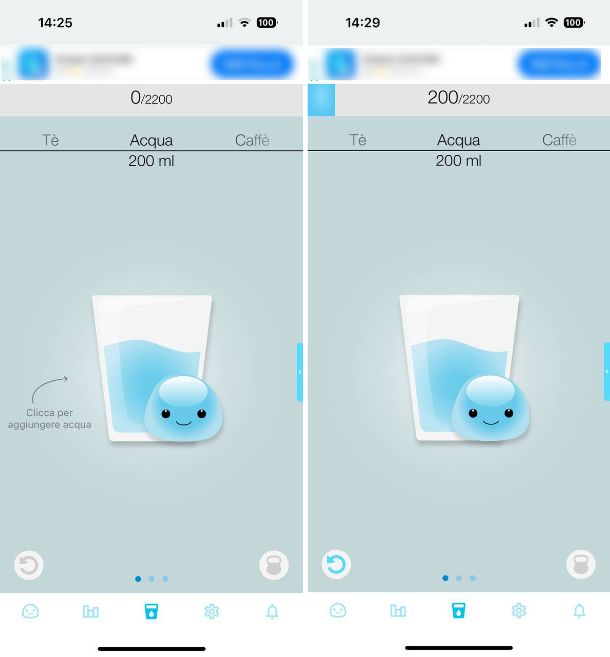 Bere Acqua — Promemoria App