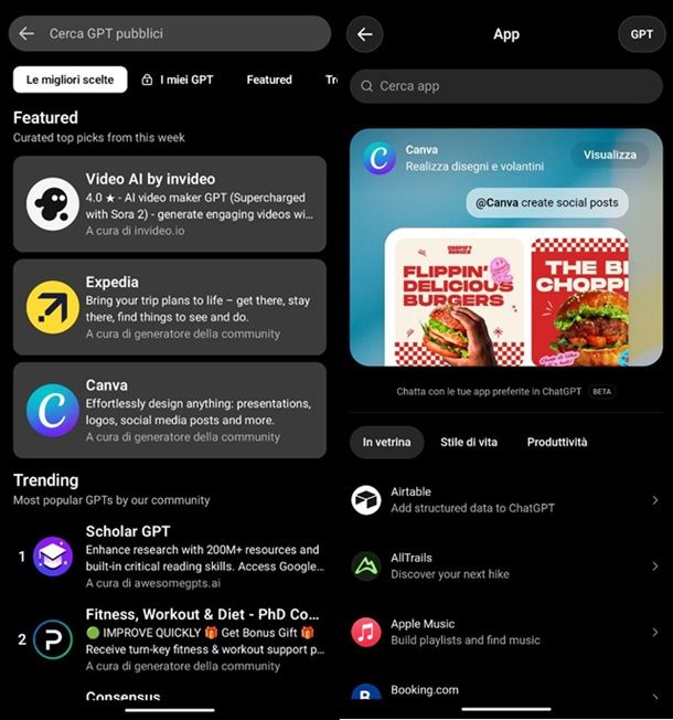 GPT pubblici ChatGPT