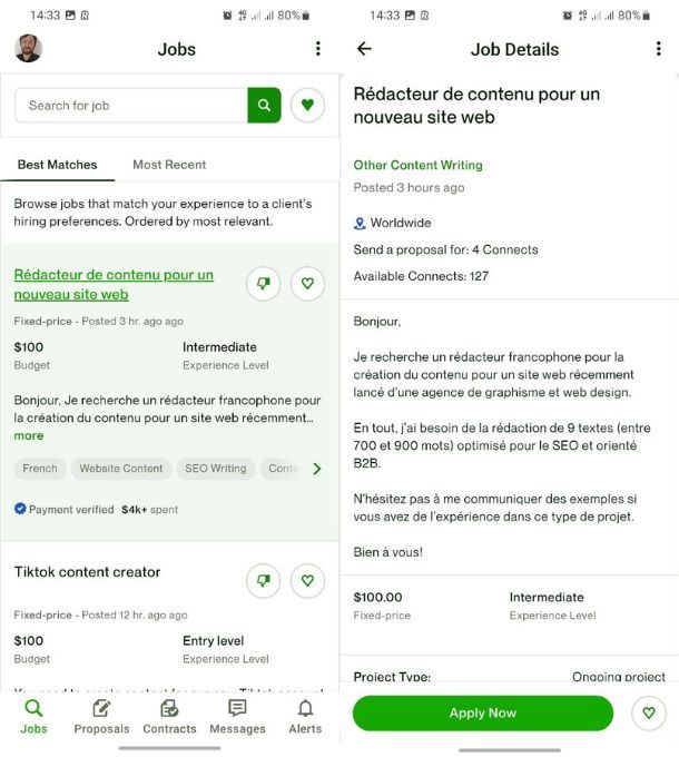 upwork app