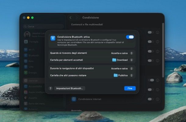Come trasferire foto dal cellulare al PC con Bluetooth: Mac