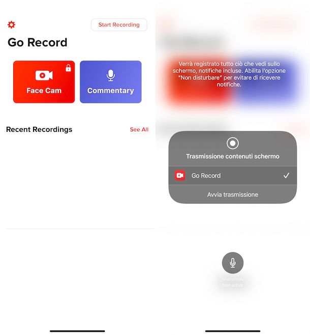 Go Record iPhone