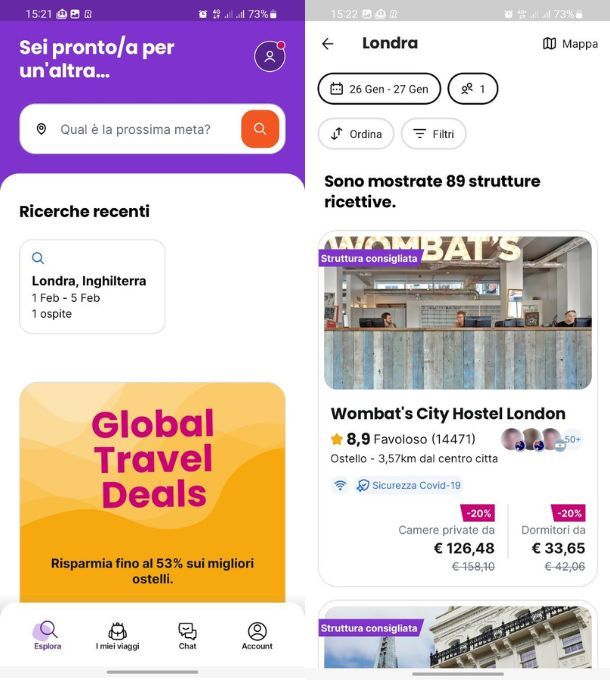 hostelworld app