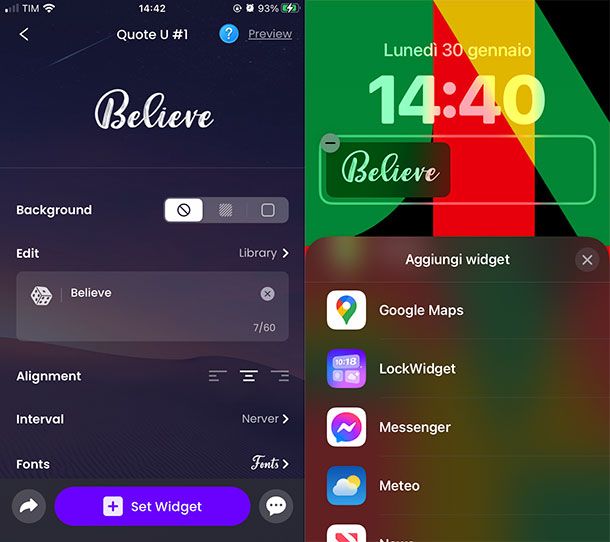 LockWidget – LockScreen Theme