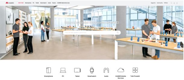Assistenza Huawei