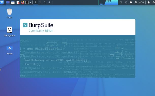 Burp Suite su kali Linux