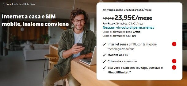 Offerte Vodafone Fibra
