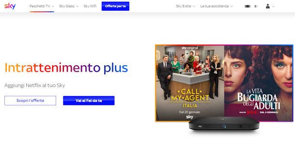 Come annullare abbonamento di Netflix con Sky